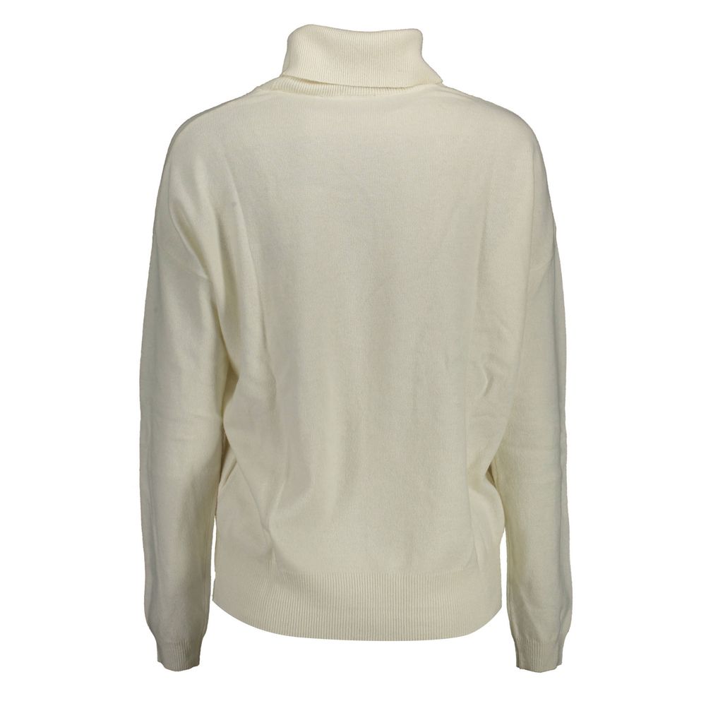 U.S. POLO ASSN. Bianco Polyamide Women Sweater 1728,67403481248,Clothing,L,New with tags,Sweaters - Clothing,Sweaters - Women - Clothing,Turtlenecks - Sweaters - Clothing,U.S. POLO ASSN.,White,Women,Women - Clothing,XL,XXL
