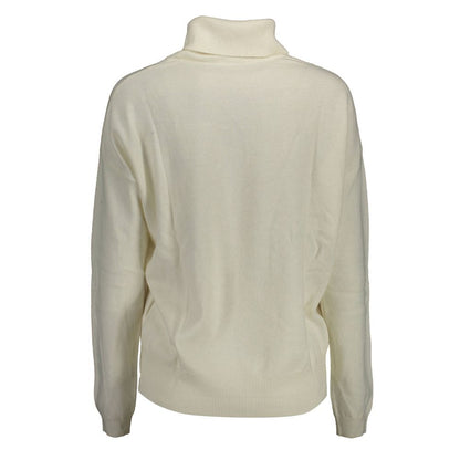 U.S. POLO ASSN. Bianco Polyamide Women Sweater 1728,67403481248,Clothing,L,New with tags,Sweaters - Clothing,Sweaters - Women - Clothing,Turtlenecks - Sweaters - Clothing,U.S. POLO ASSN.,White,Women,Women - Clothing,XL,XXL