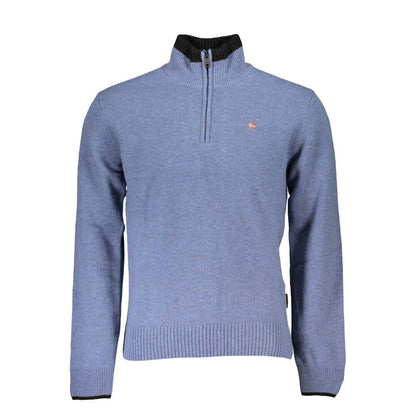 Napapijri Blue Tessuto Men Sweater