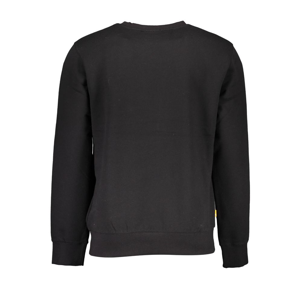 Timberland Black Organic Cotton Men Sweatshirt