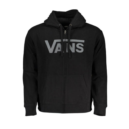Vans Black Cotton Men's Hooded Sweatshirt
