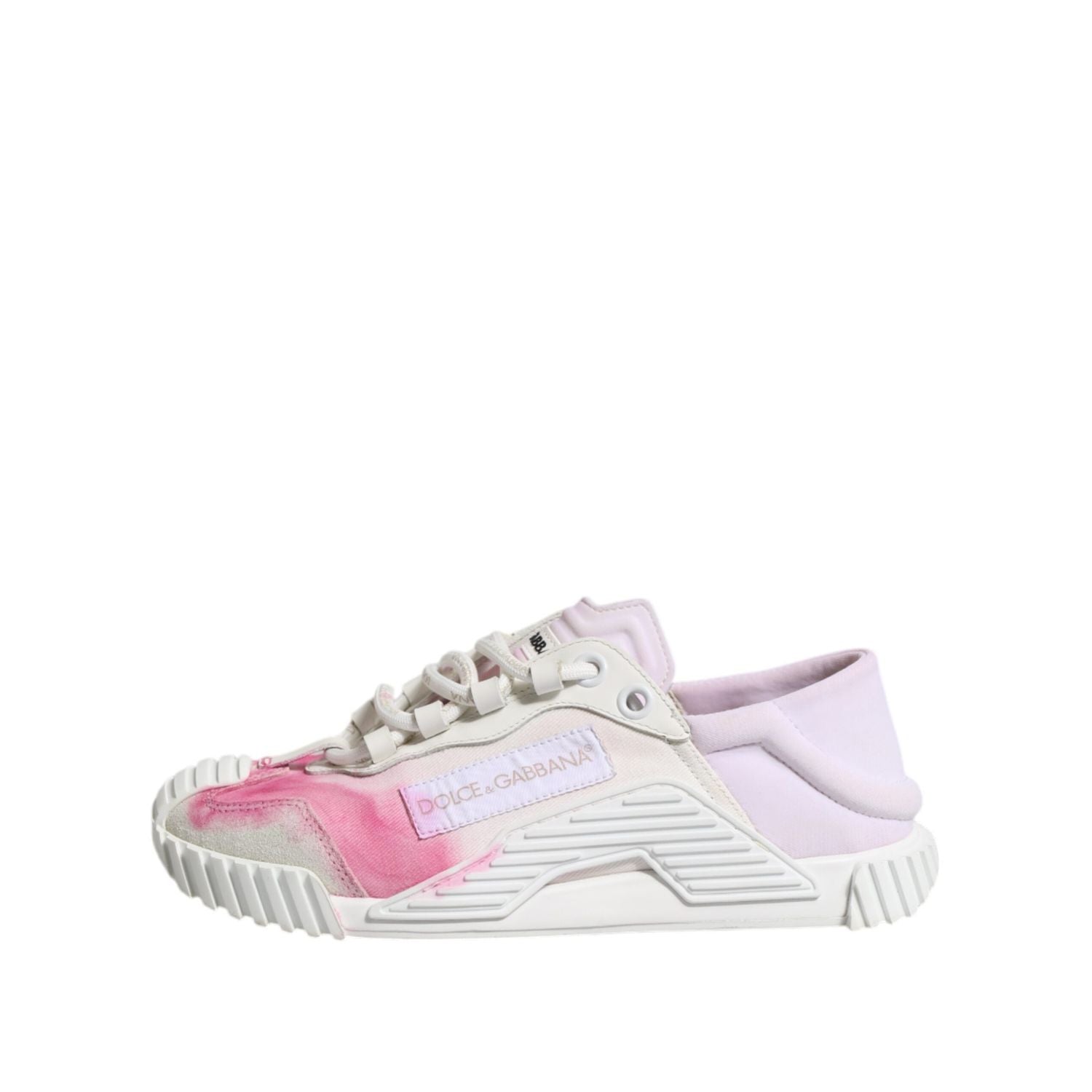 Dolce & Gabbana White NS1 Lace Up Low Top Sneakers Shoes