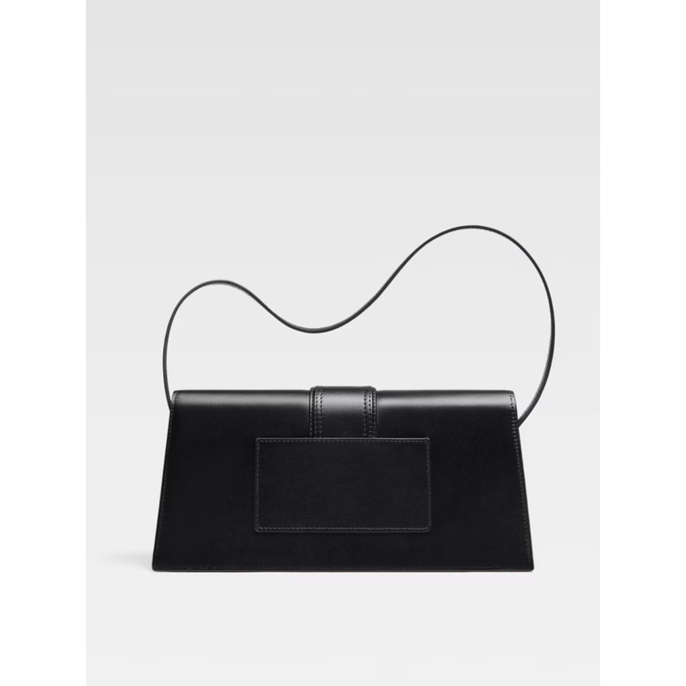 Jacquemus Black  leather Le Bambino Long bag