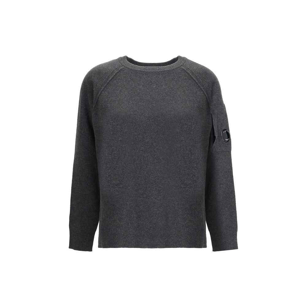 C.P. Company Gray Wool Sweatshirt C.P. Company