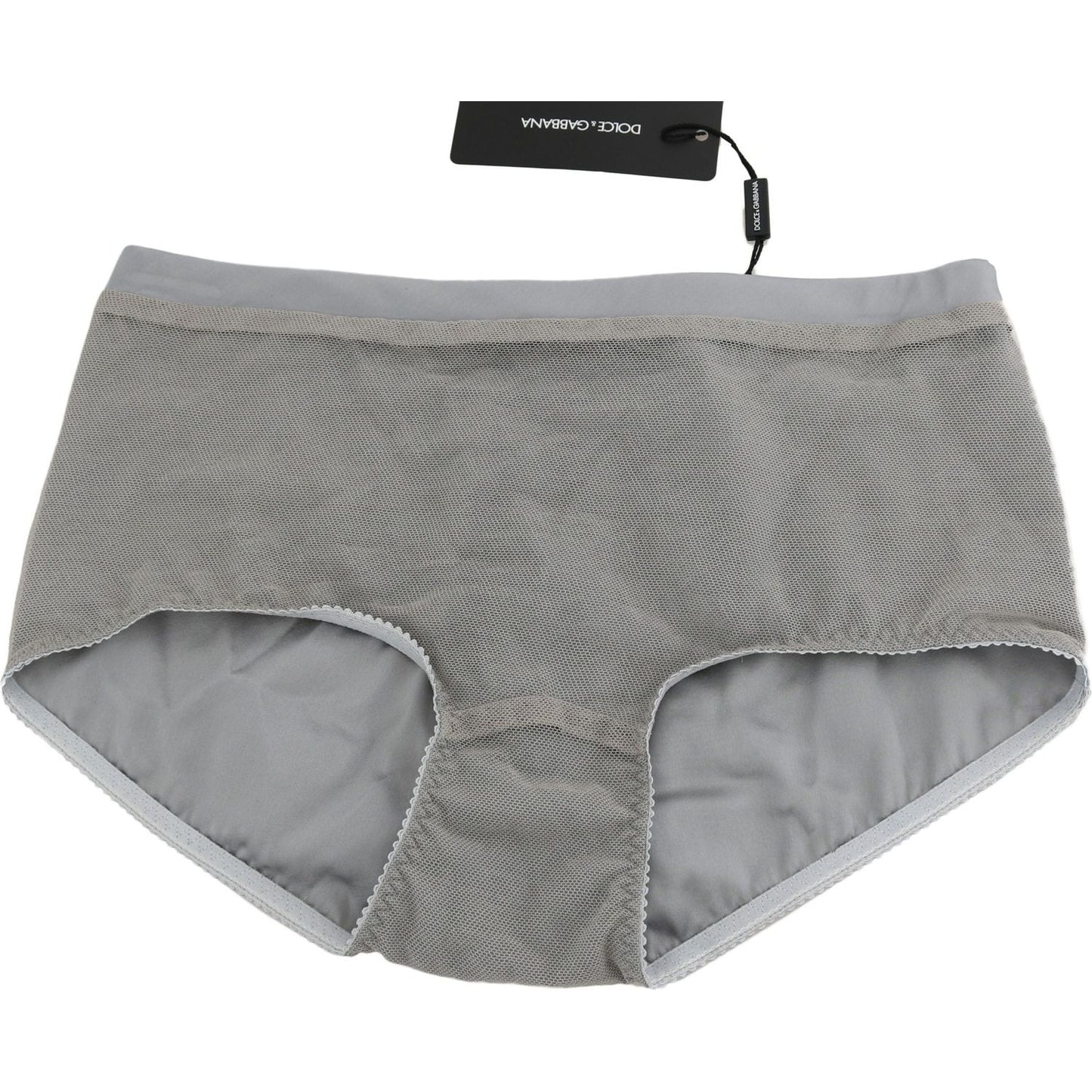 Dolce & Gabbana Underwear Silver With Net Silk Bottoms Dolce & Gabbana