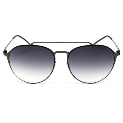 Italia Independent Gray Metal Sunglasses