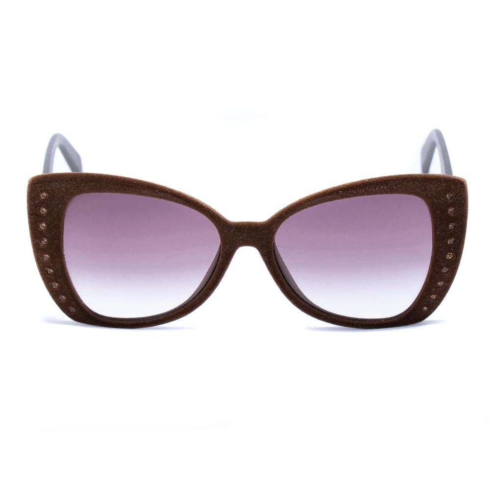 Italia Independent Brown Acetate Sunglasses