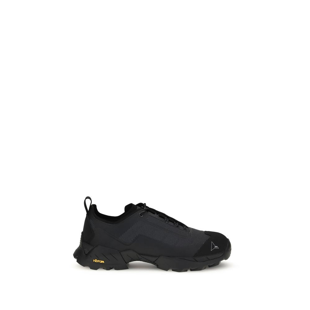ROA Black Polyamide Athletic Sneakers