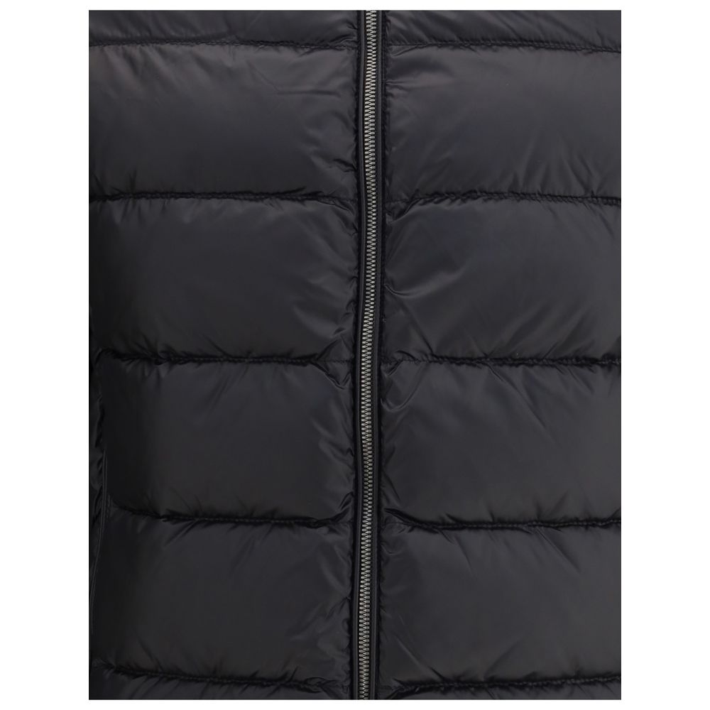 Parajumpers Black Polyamide Jacket Coat