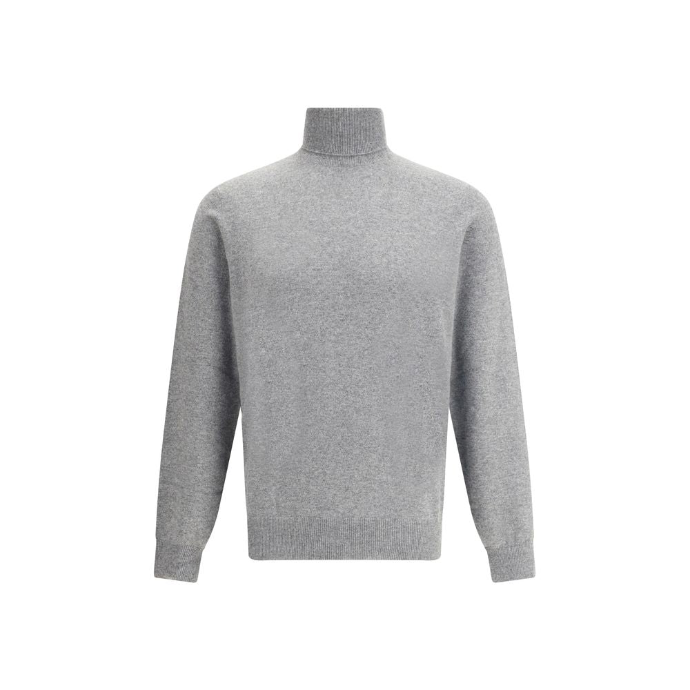 Brunello Cucinelli Gray Cashmere Cashmere Sweater Brunello Cucinelli