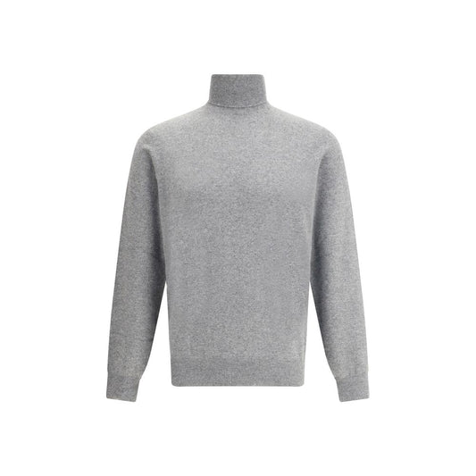 Brunello Cucinelli Gray Cashmere Cashmere Sweater Brunello Cucinelli