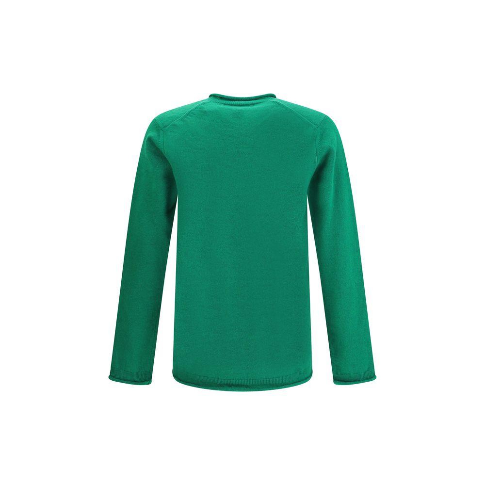 Comme Des Garçons Bicolor Wool Sweatshirt