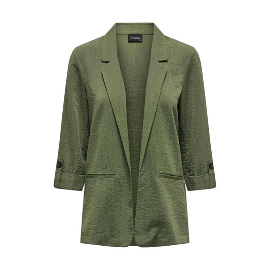 Only Green Viscose Blazer 1728,71956299936,Blazers - Suits & Blazers - Clothing,Clothing,Green,IT38|XS,IT40|S,IT42|M,IT44|L,New with tags,Only,Suits & Blazers - Clothing,Women