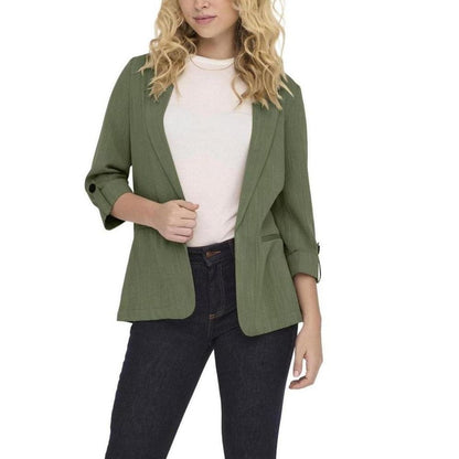 Only Green Viscose Blazer 1728,71956299936,Blazers - Suits & Blazers - Clothing,Clothing,Green,IT38|XS,IT40|S,IT42|M,IT44|L,New with tags,Only,Suits & Blazers - Clothing,Women