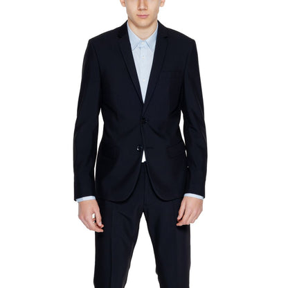 Antony Morato Black Polyester Blazer Antony Morato