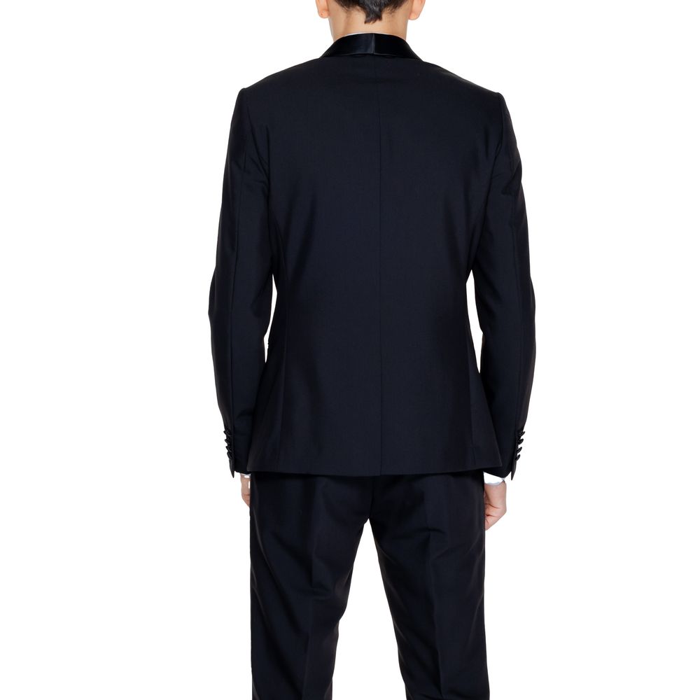 Antony Morato Black Polyester Blazer Antony Morato