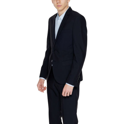 Antony Morato Black Polyester Blazer Antony Morato
