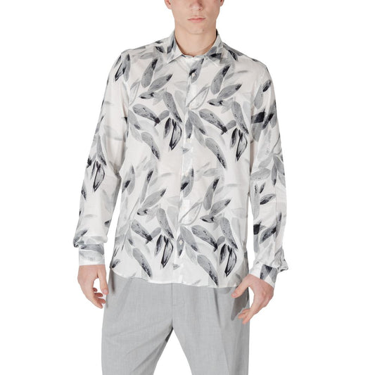 Antony Morato White Viscose Shirt Antony Morato