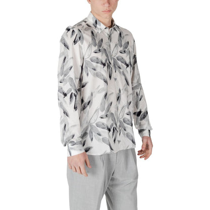 Antony Morato White Viscose Shirt Antony Morato