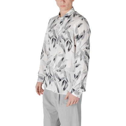 Antony Morato White Viscose Shirt Antony Morato