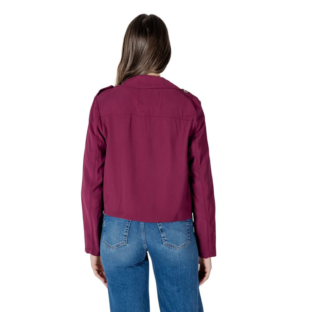Street One Purple Viscose Parka