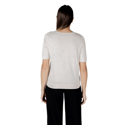 Street One Beige Viscose Sweatshirt