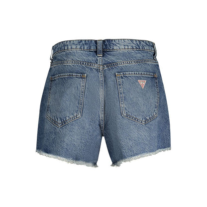 Guess Jeans Azzurro Cotton Women Short