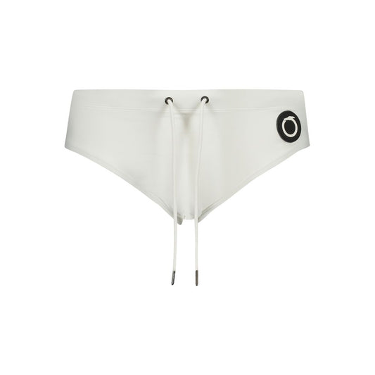 Trussardi White Poliammide Men's Swim Briefs