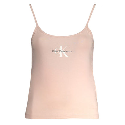 Calvin Klein Rosa Cotton Women Canotta