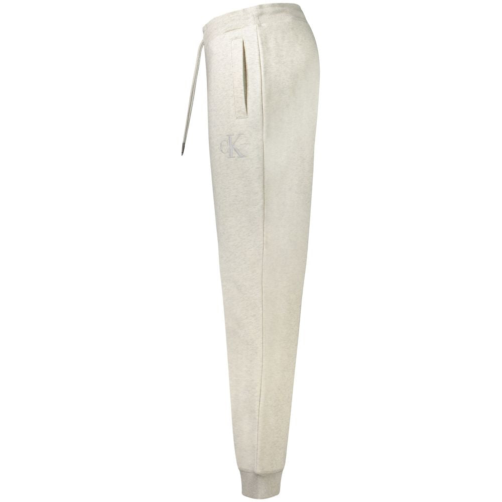 Calvin Klein Grey Cotton Men's Jogger Pant