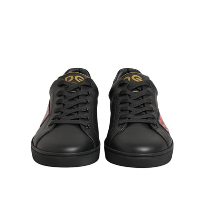 Dolce & Gabbana Black Street Life Low Top Men Sneakers Shoes