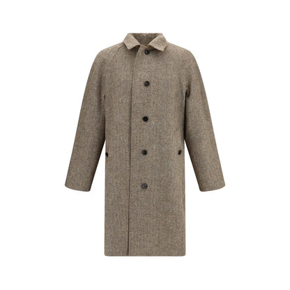 Burberry Brown Cotton Coat