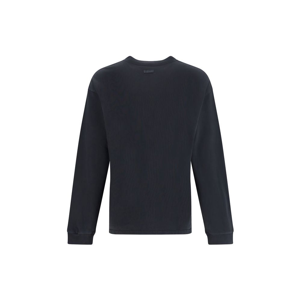 Dolce & Gabbana Black Cotton Sweatshirt
