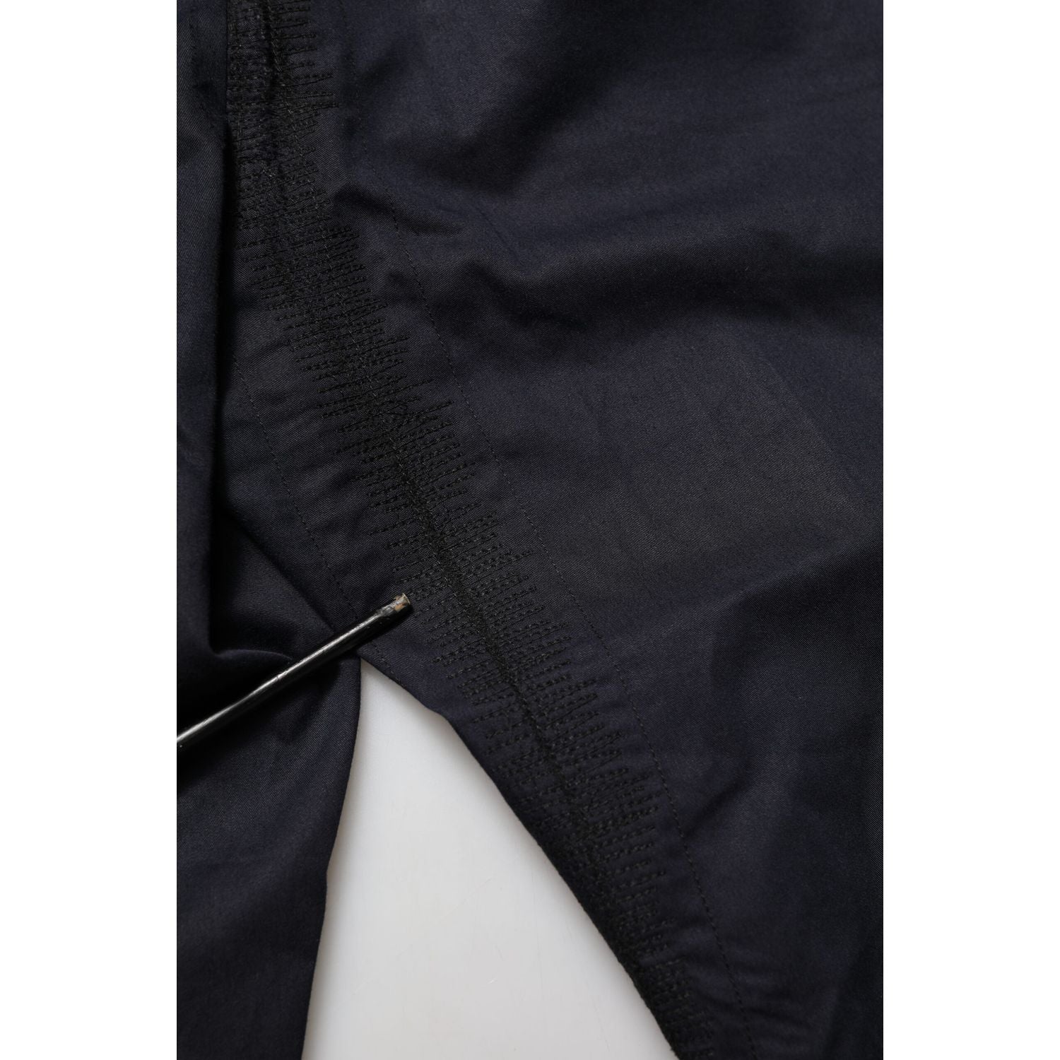 Dolce & Gabbana Black Mid Waist Drawstring Men Jogger Pants