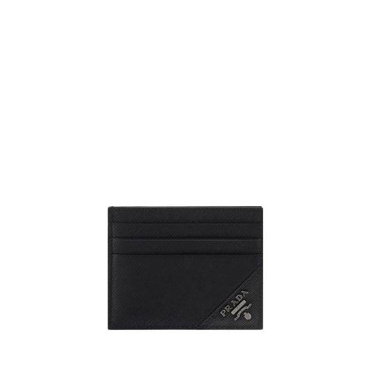 Prada Black Calf Leather Bos Taurus Wallet 1728,72470364320,Accessories,Black,Men,New with tags,Prada,Wallets - Accessories,Wallets - Wallets - Accessories