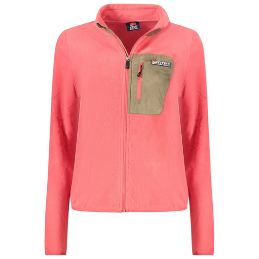 Norway 1963 Rosa Polyester Women Sweatshirt