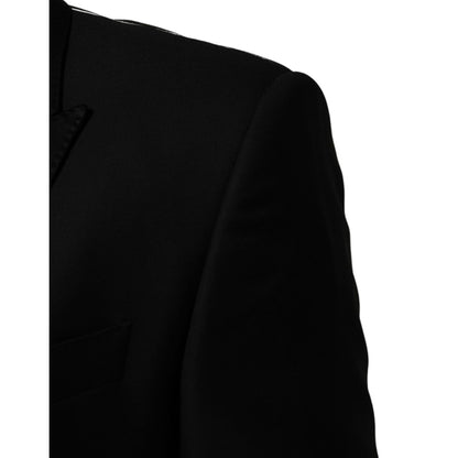 Dolce & Gabbana Black 2 Buttons Jacket Formal 2 Piece Suit