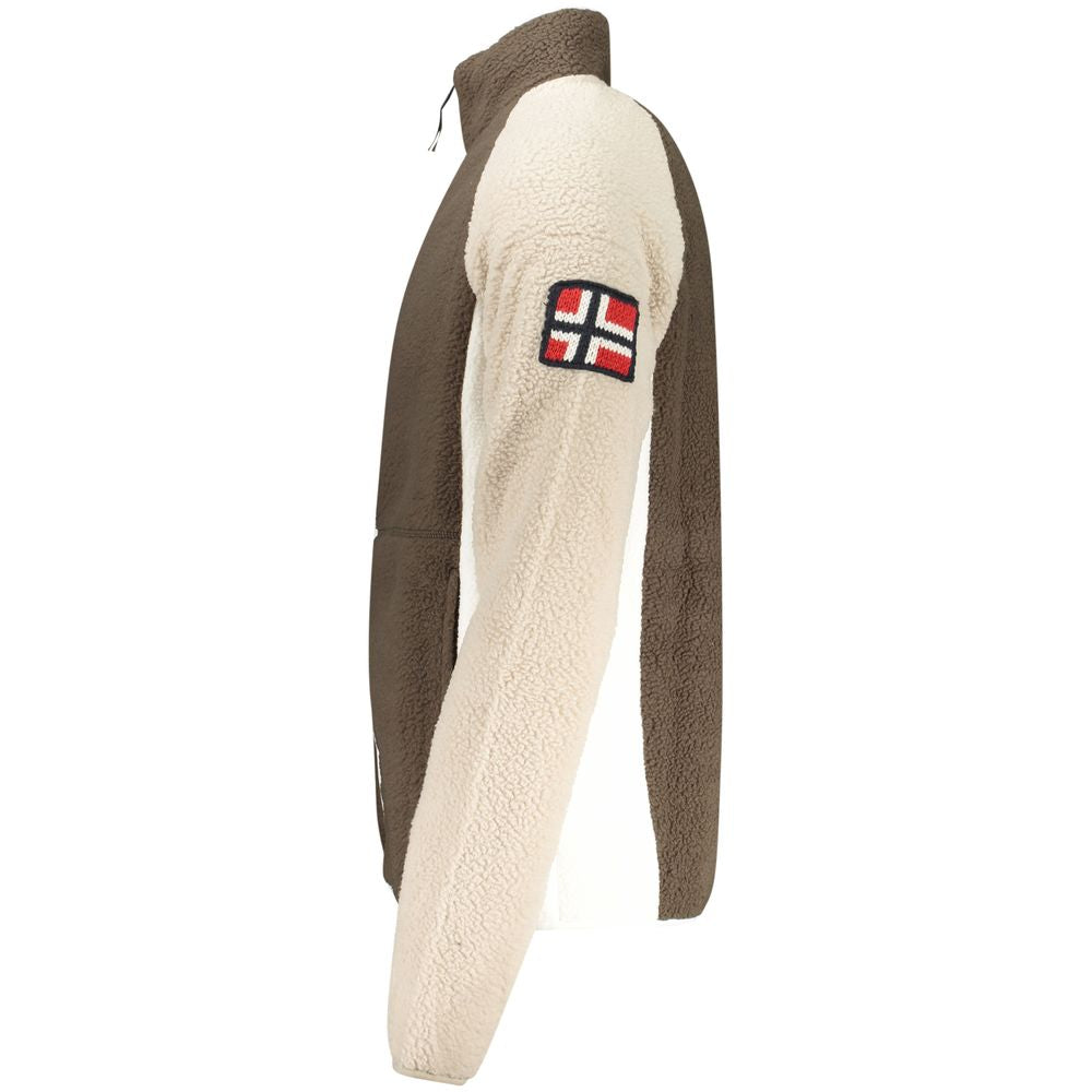 Norway 1963 Marrone Polyester Men Sweatshirt