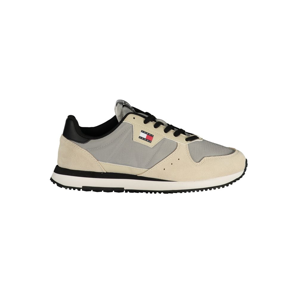 Tommy Hilfiger Grigio Leather Men Sneaker