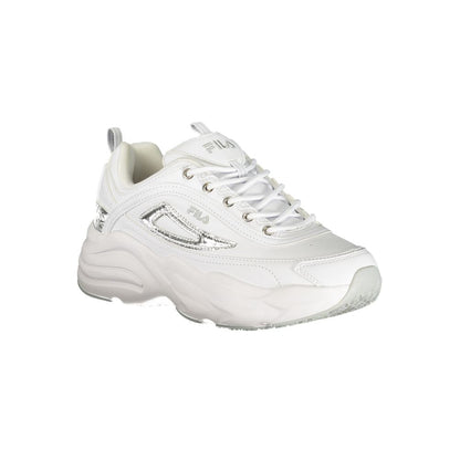 Fila White Polyurethane Women Sneaker