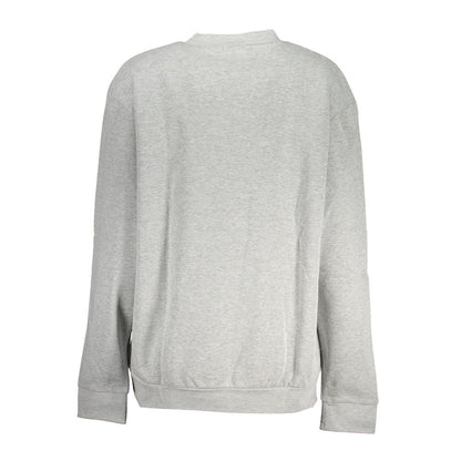 Cavalli Class Grigio Polyester Woman Sweatshirt 1728,67403481248,Cavalli Class,Clothing,Gray,L,M,New with tags,S,Sweaters - Clothing,Sweatshirts - Sweaters - Clothing,Women,XL,XS,XXL