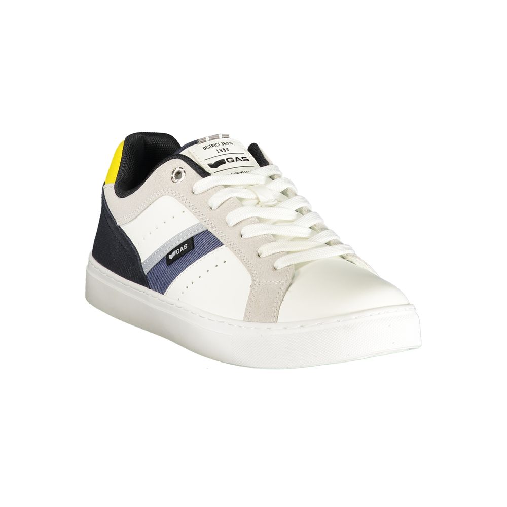 Gas White Polyurethane Men's Sneaker