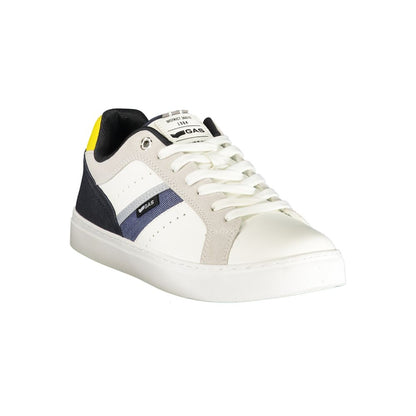 Gas White Polyurethane Men's Sneaker