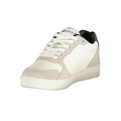 Gas White Polyurethane Women Sneaker 1728,67403481248,Athletic - Sneakers - Shoes,EU36/US6,EU39/US9,EU40/US10,Gas,New with tags,Shoes,Sneakers - Shoes,White,Women