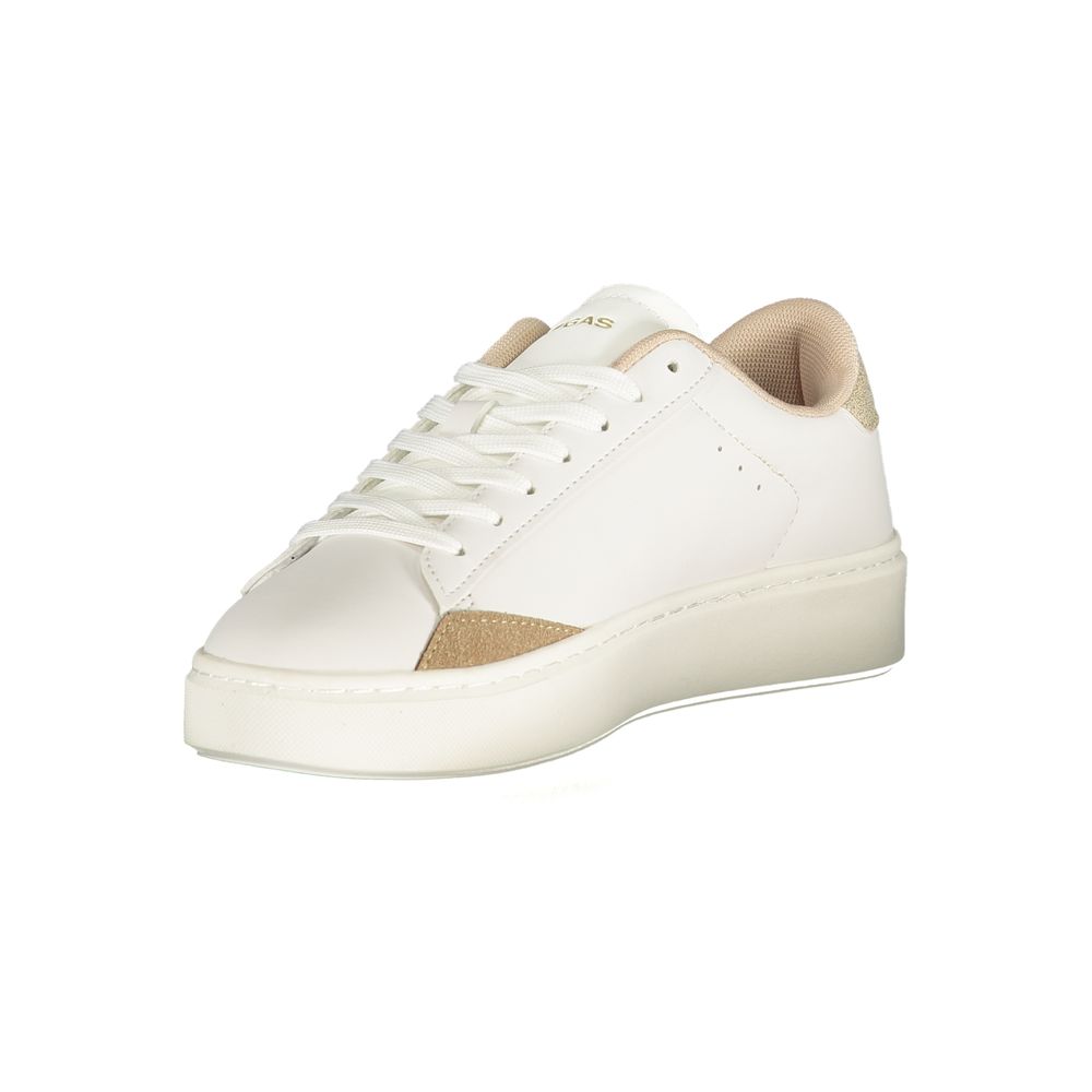 Gas Bianco Polyurethane Women Sneaker