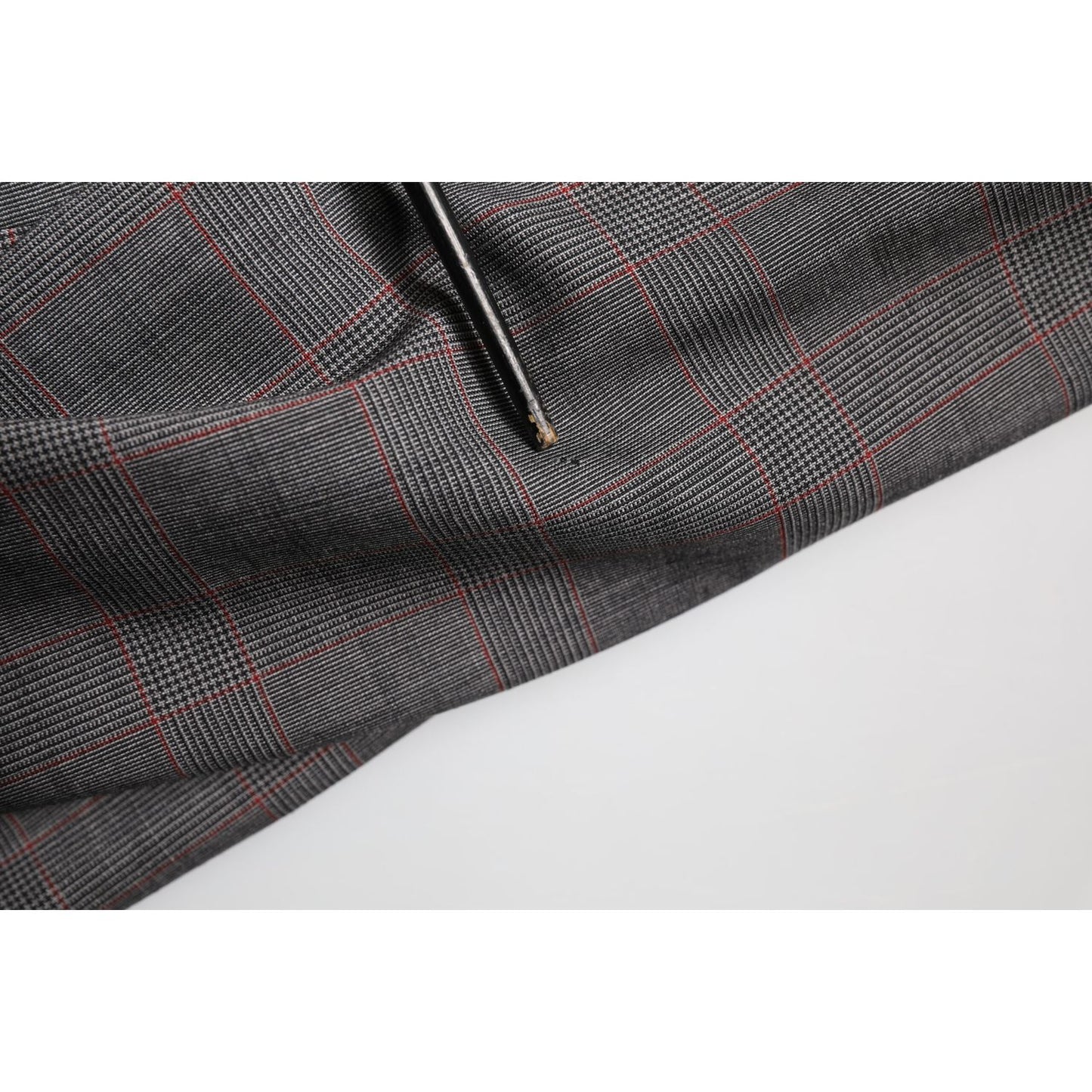 Dolce & Gabbana Gray Wool Single Breasted 2 Button Blazer