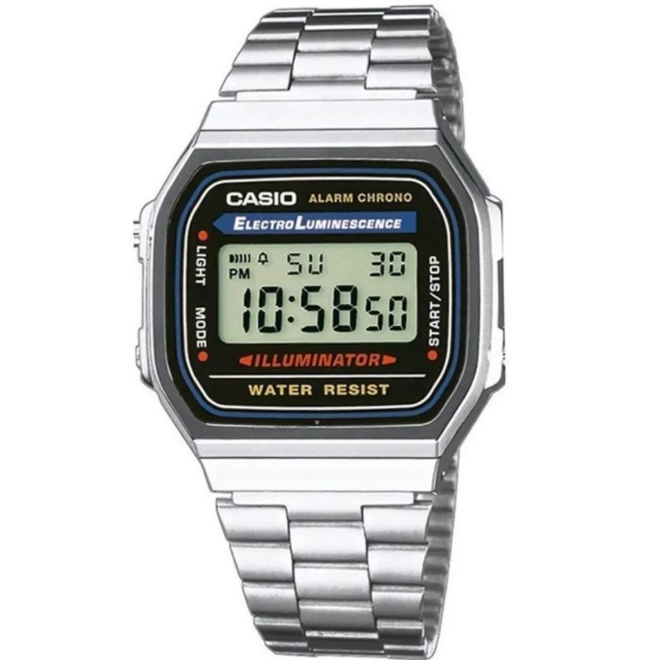 CASIO VINTAGE Mod. ICONIC - CLASSIC SILVER
