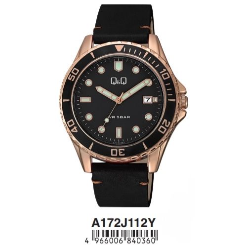 Q&Q Mod. GENT DATE WATCHES