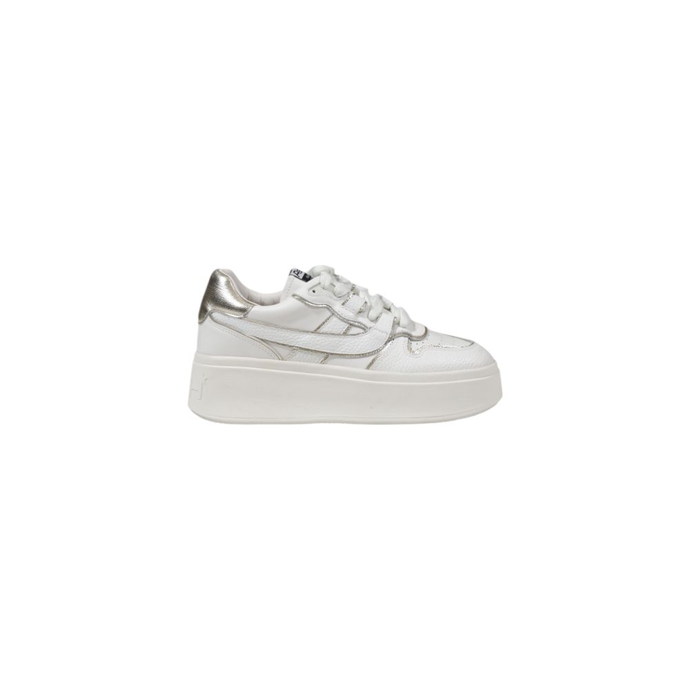 ASH White Leather Platform Sneakers ASH