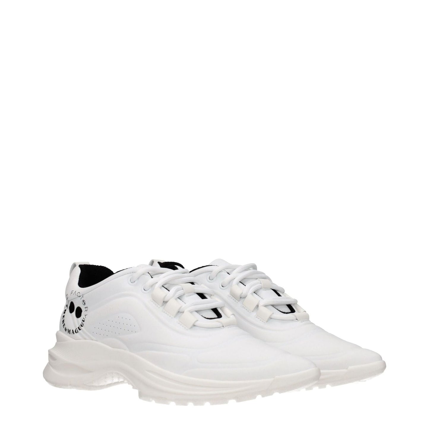 AZ Factory White Leather Sneakers AZ Factory